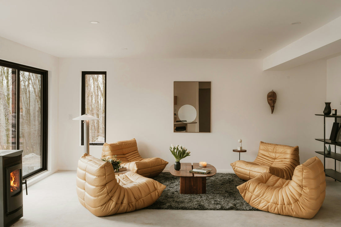 5 idées déco en matières naturelles pour un salon chaleureux - Maison Baan