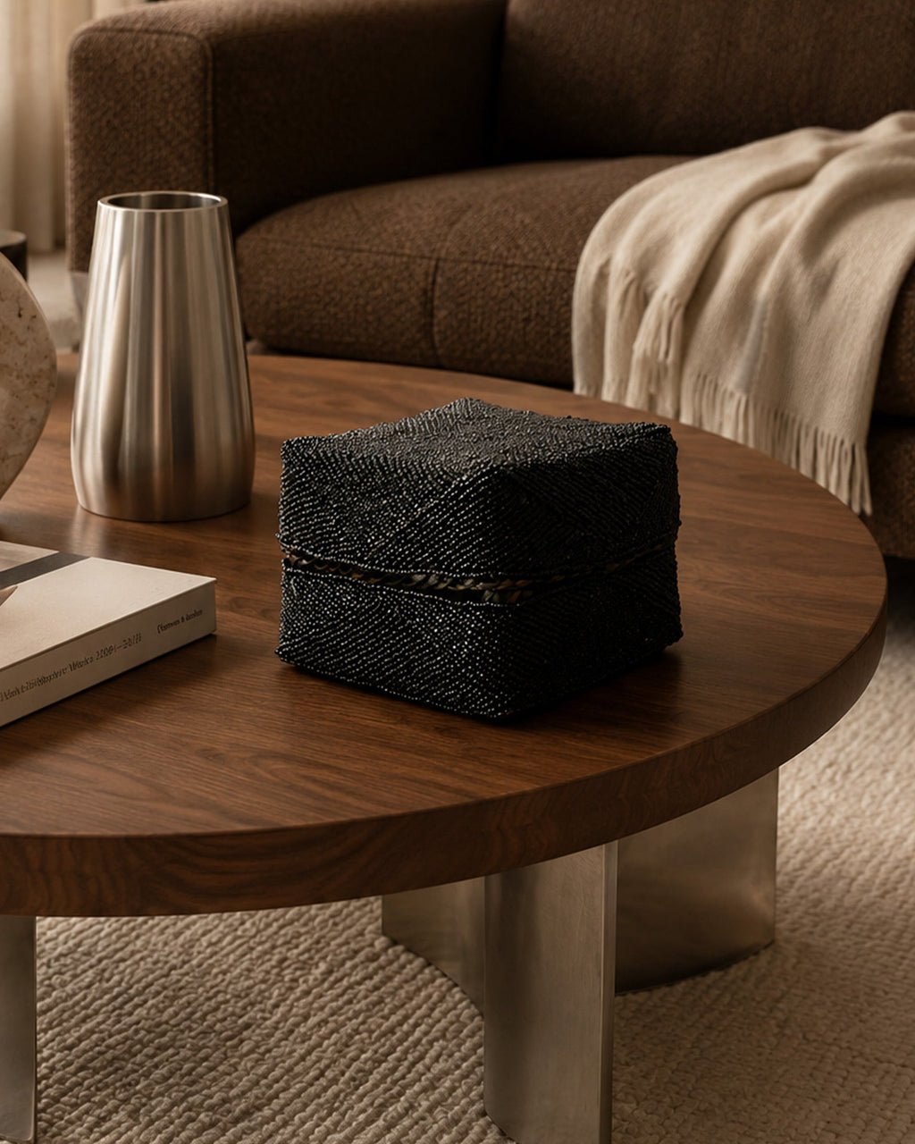 Boite Noire en Perle - | Maison Baan