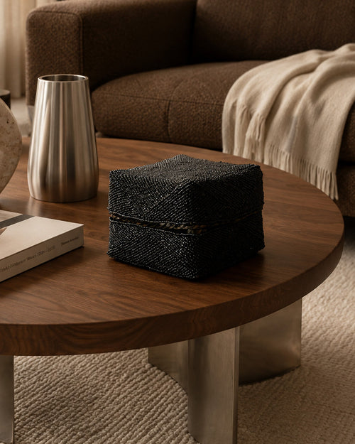 Boite Noire en Perle - | Maison Baan