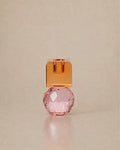 Bougeoir Rose & Orange en Verre - | Maison Baan