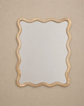 Miroir Mural Naturel Bois de Manguier 90x120 cm - | Maison Baan