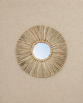 Miroir rond mural naturel - | Maison Baan