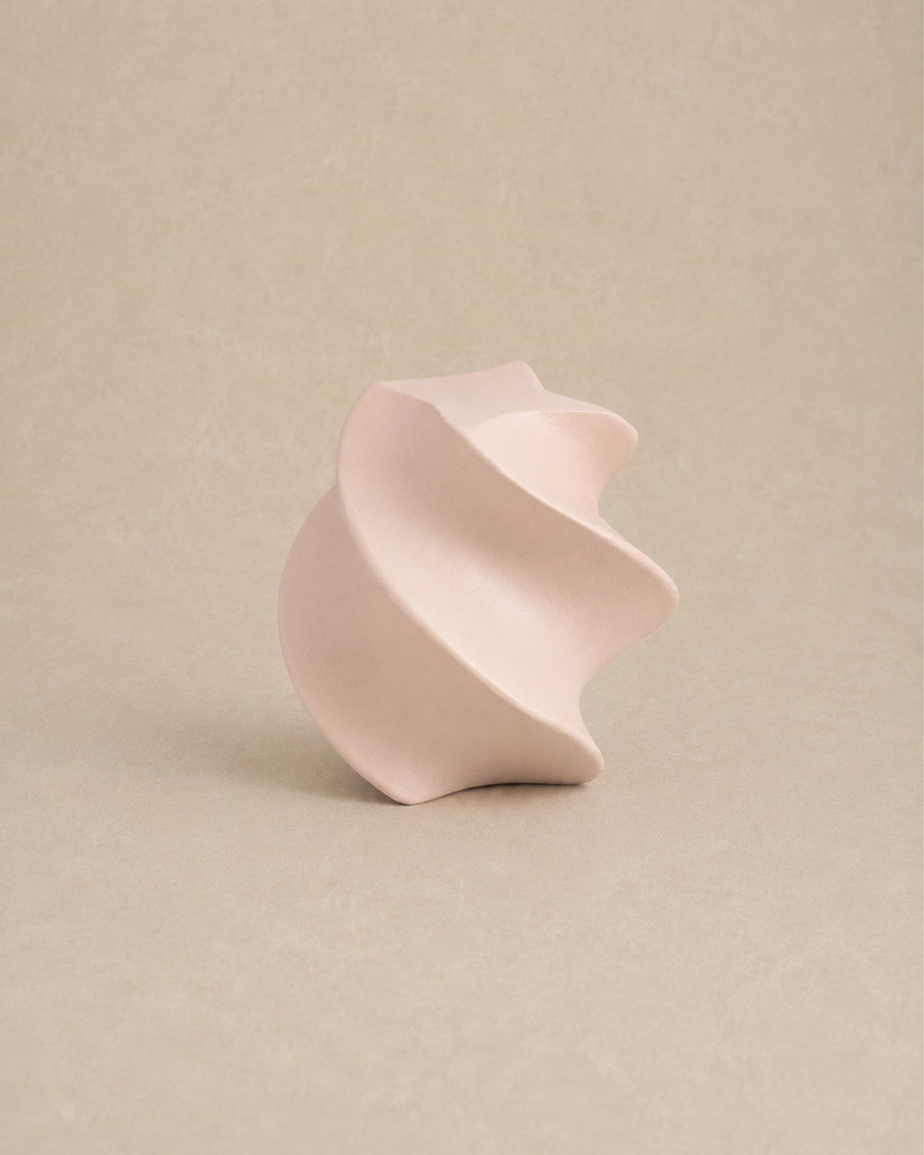 Objet Décoratif Abstrait Aluminium Beige - | Maison Baan
