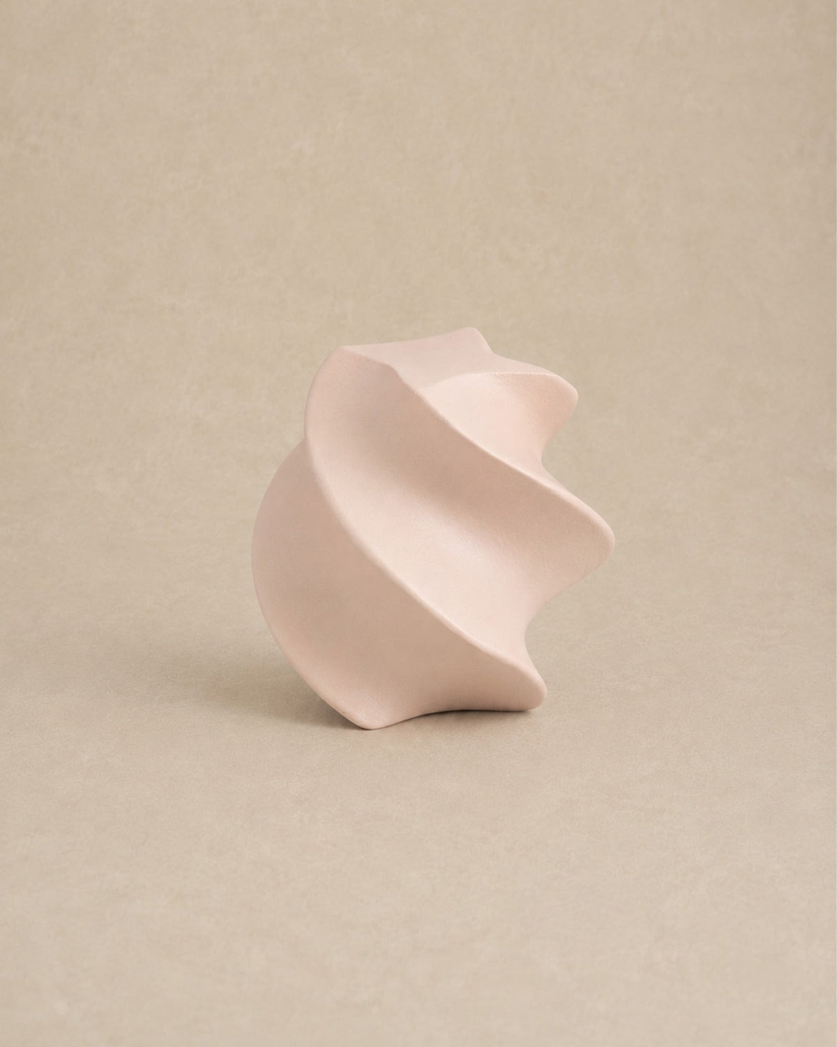 Objet Décoratif Abstrait Aluminium Beige - | Maison Baan