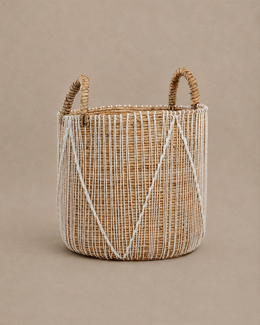 Panier Macramé à Anses - | Maison Baan