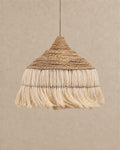 Suspension en abaca naturel - | Maison Baan