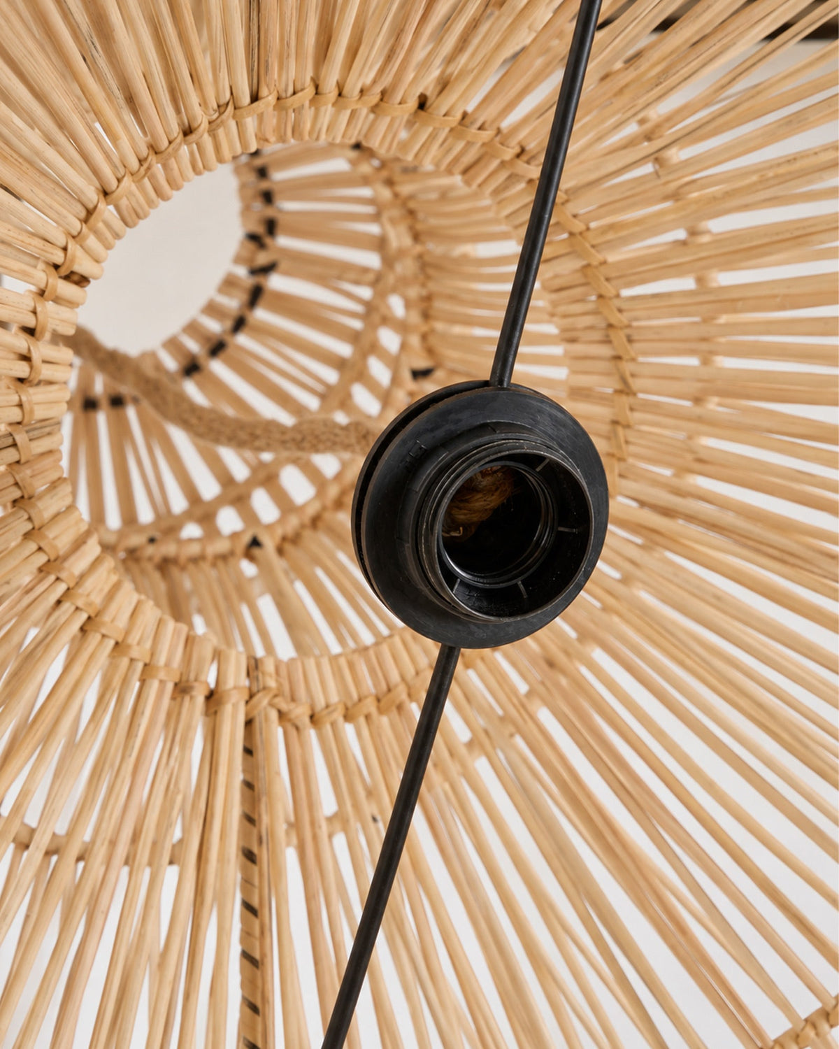 Suspension Matcha en rotin naturel - | Maison Baan