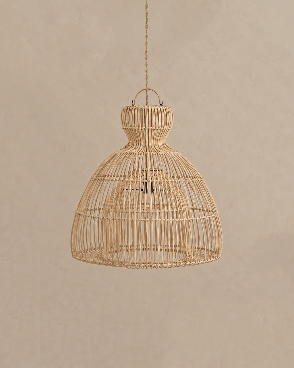 Suspension Matcha en rotin naturel - | Maison Baan