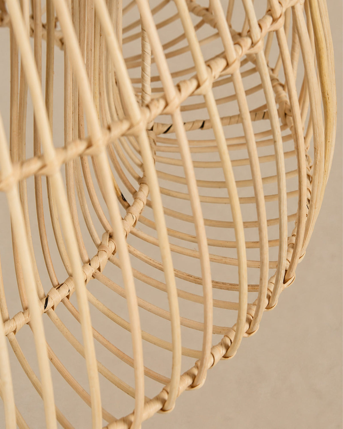 Suspension Matcha en rotin naturel - | Maison Baan