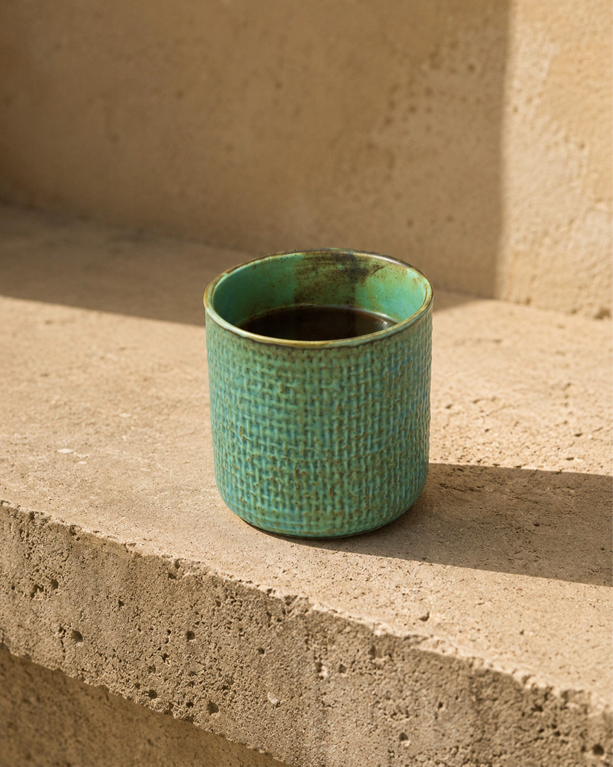 Tasse Turquoise en Céramique - | Maison Baan