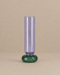 Vase en verre Mauve et Vert - | Maison Baan