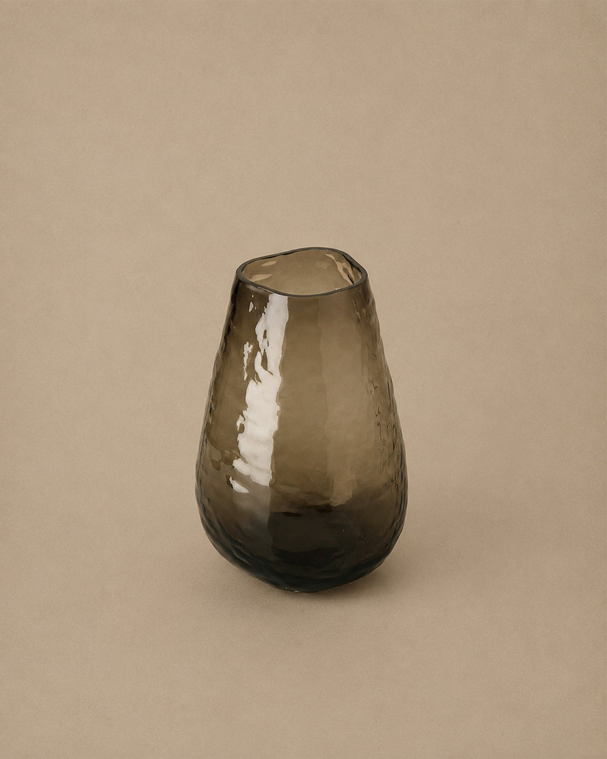 Vase Forme Organique Marron - | Maison Baan
