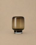 Vase Marron fumé en verre moderne - | Maison Baan