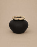 Vase Noir Naturel - | Maison Baan