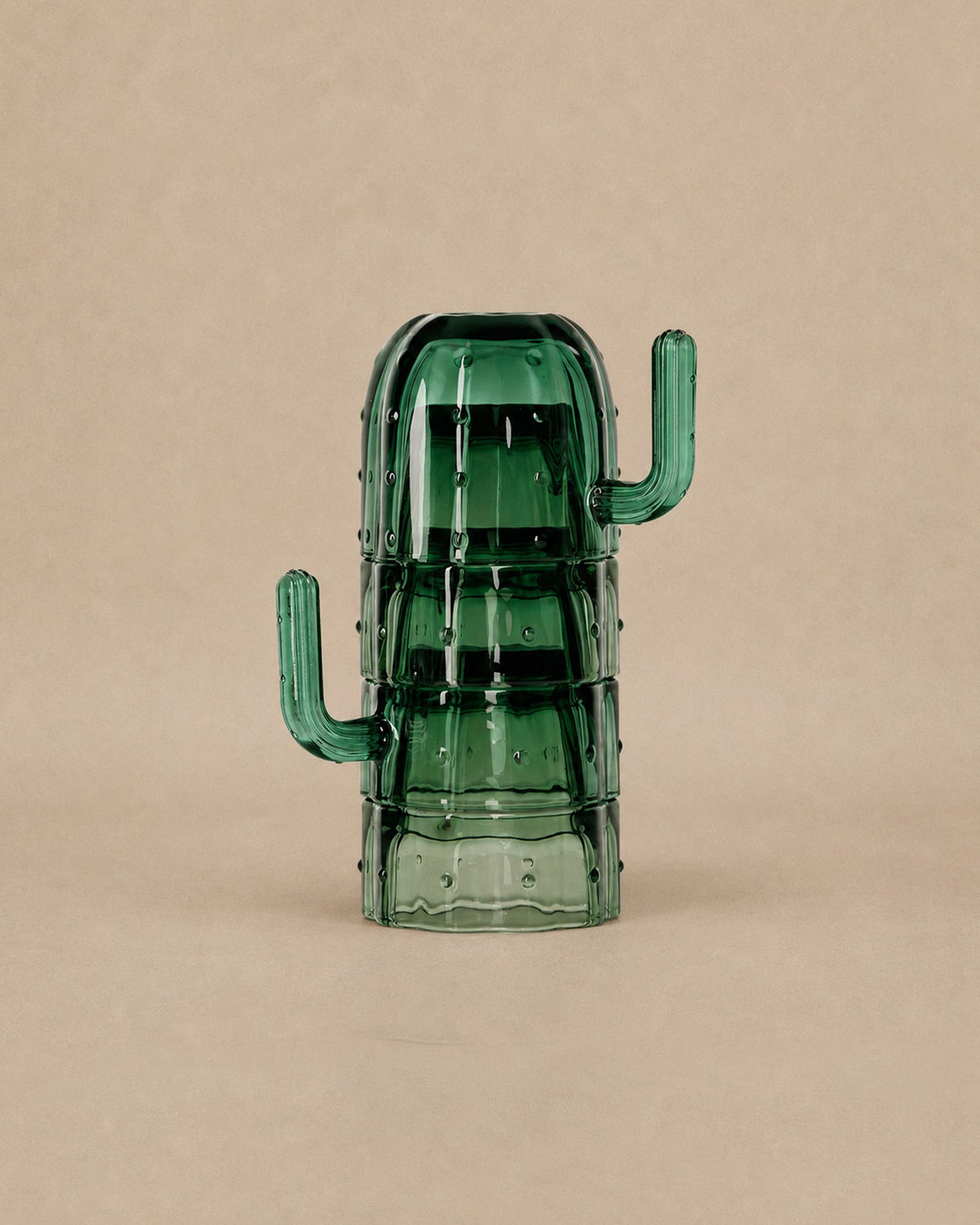 Verres Cactus Verts - Lot de 4 - | Maison Baan