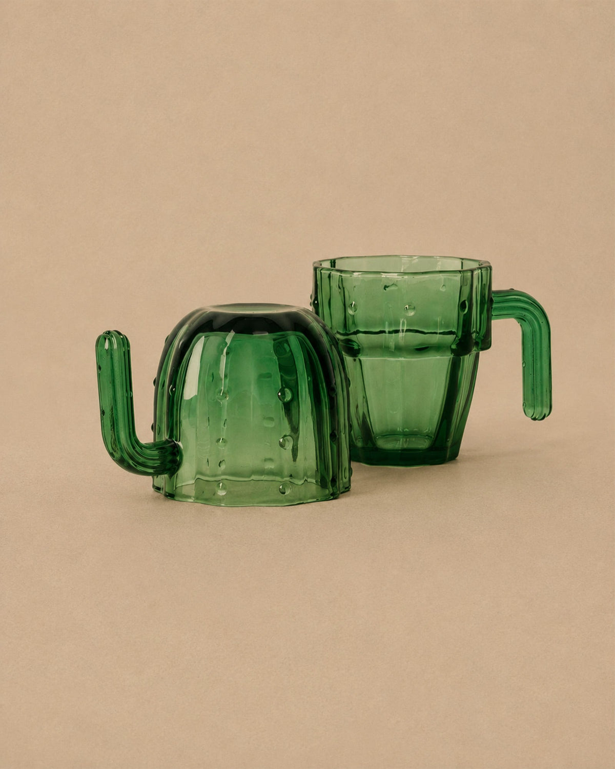 Verres Cactus Verts - Lot de 4 - | Maison Baan